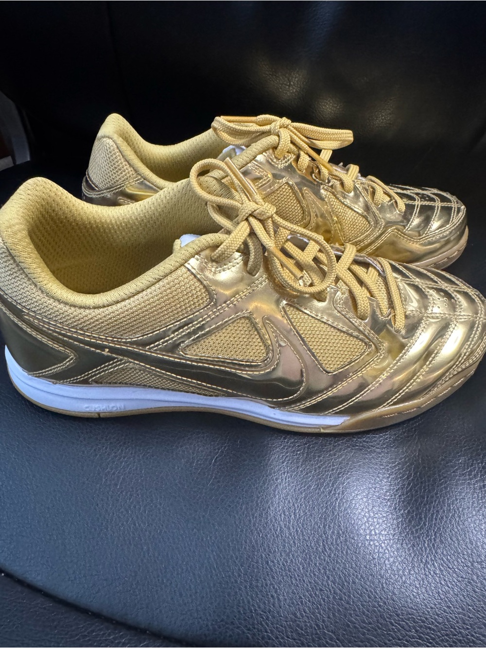 Nike Gato Liquid Gold Gold Sneakers